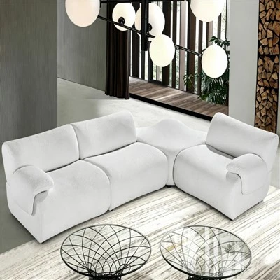 Nowoczesna sofa modułowa w-kształcie litery L